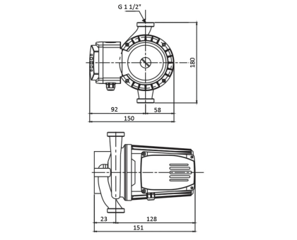 Циркуляционный насос Shinhoo Basic 25-12S