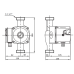 Циркуляционный насос Shinhoo BASIC 25-6S N 180 1x230V